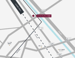 レコール・デュ・ヴァン渋谷校地図